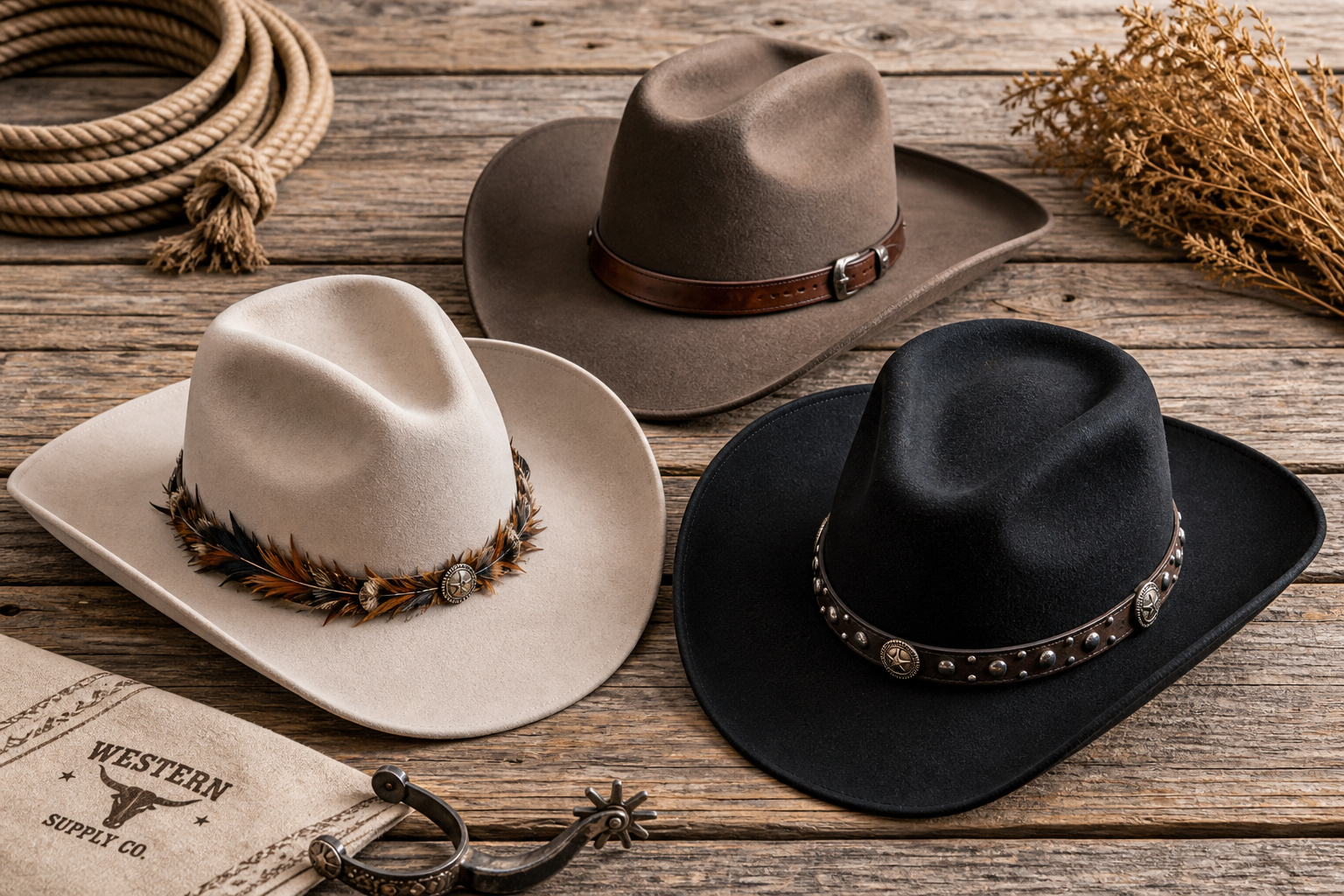 featured best cowboy hat bands to upgrade your western look