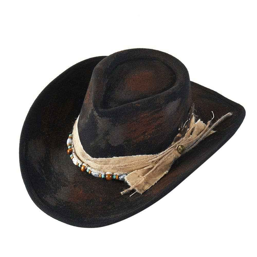 MH0274 Vintage Shapeable Cowboy/Fedora Hat