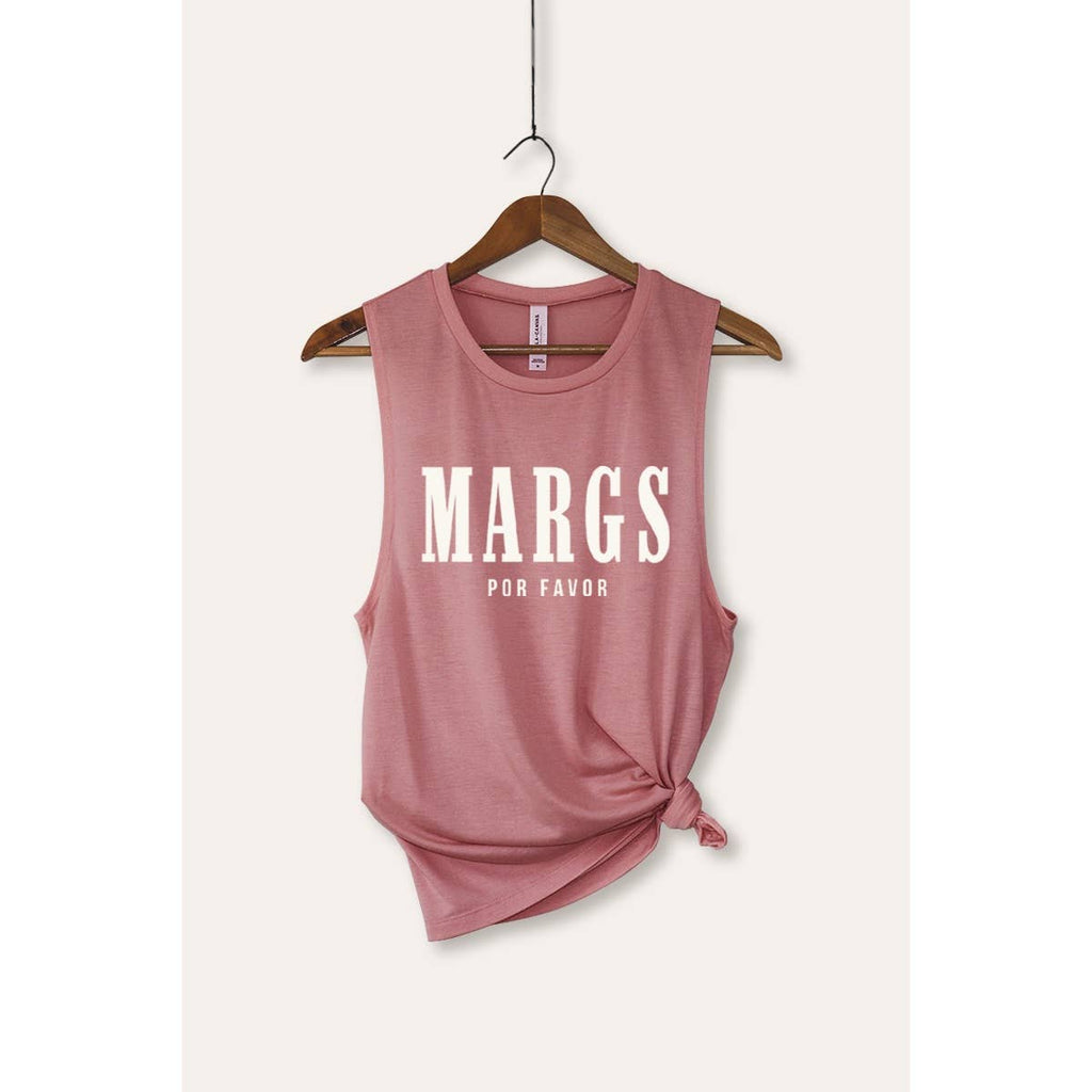 Margs Por Favor Typography Women's Jersey Tank Top