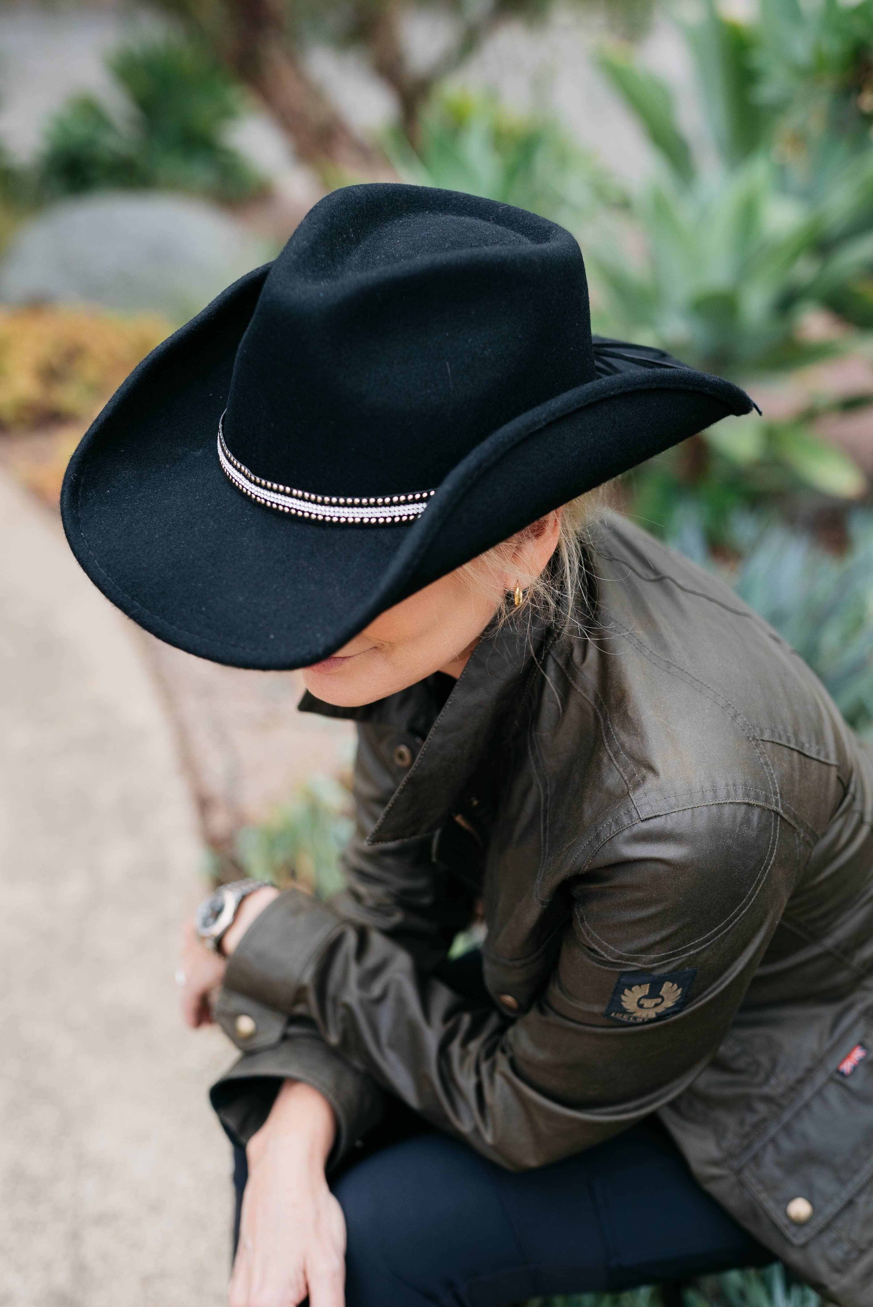 Karol Wool Felt Western Cowboy Hat