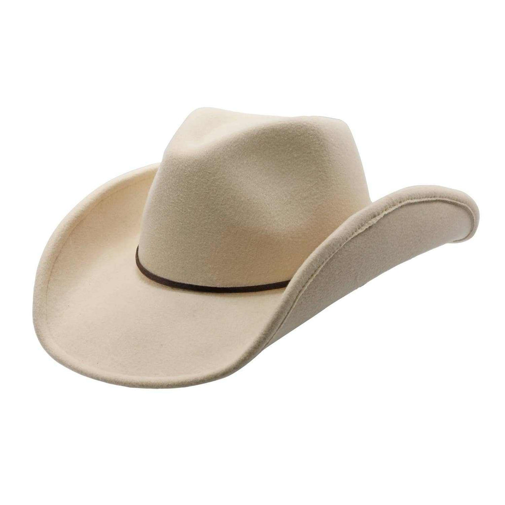 Hugh Ultra Poly Felt Western Drifter Hat