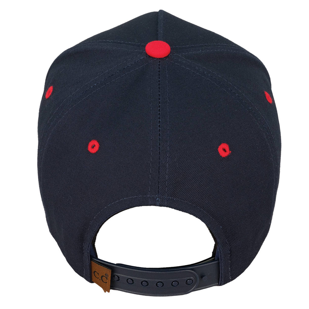 C.C American Honey Letter Embroidered Snapback Trucker Hat