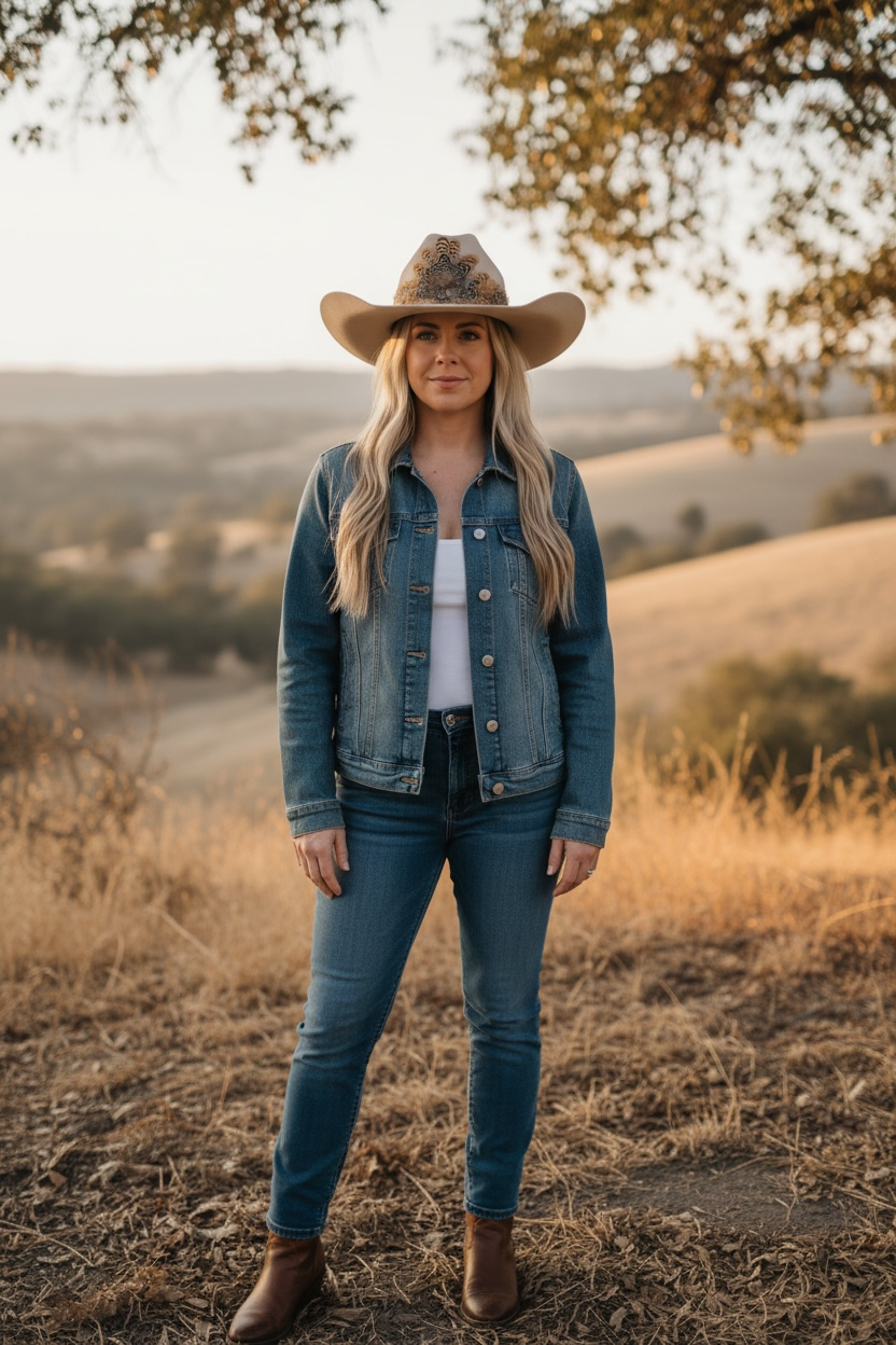 Boho Western Feather Hat Band