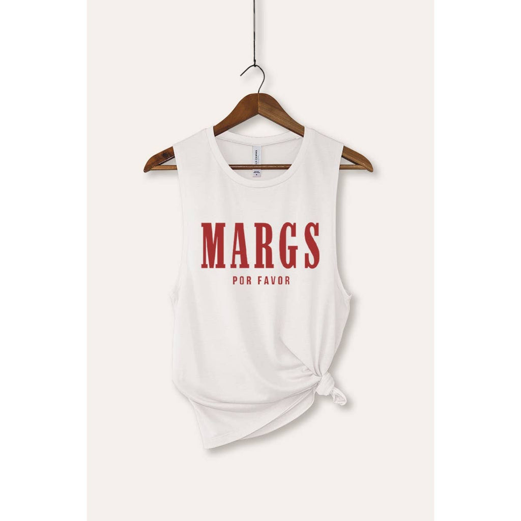 Margs Por Favor Typography Women's Jersey Tank Top