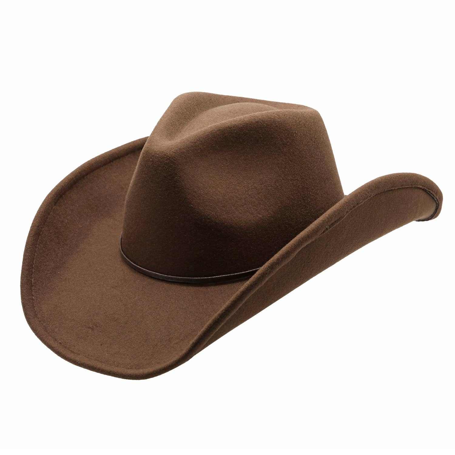 Hugh Ultra Poly Felt Western Drifter Hat