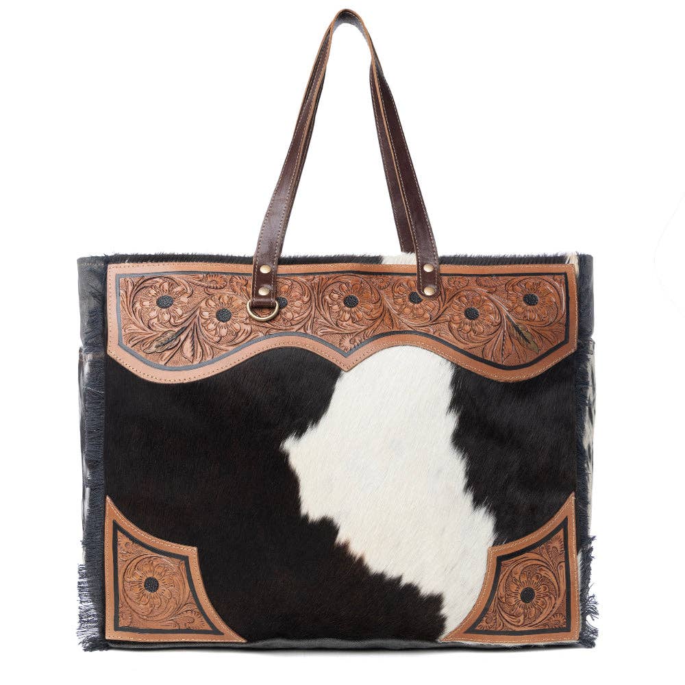 Myra Bags Cartwright Hand-Tooled Bag