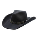 Mcgraw Ultra Felt Studded Band Western Drifter Hat