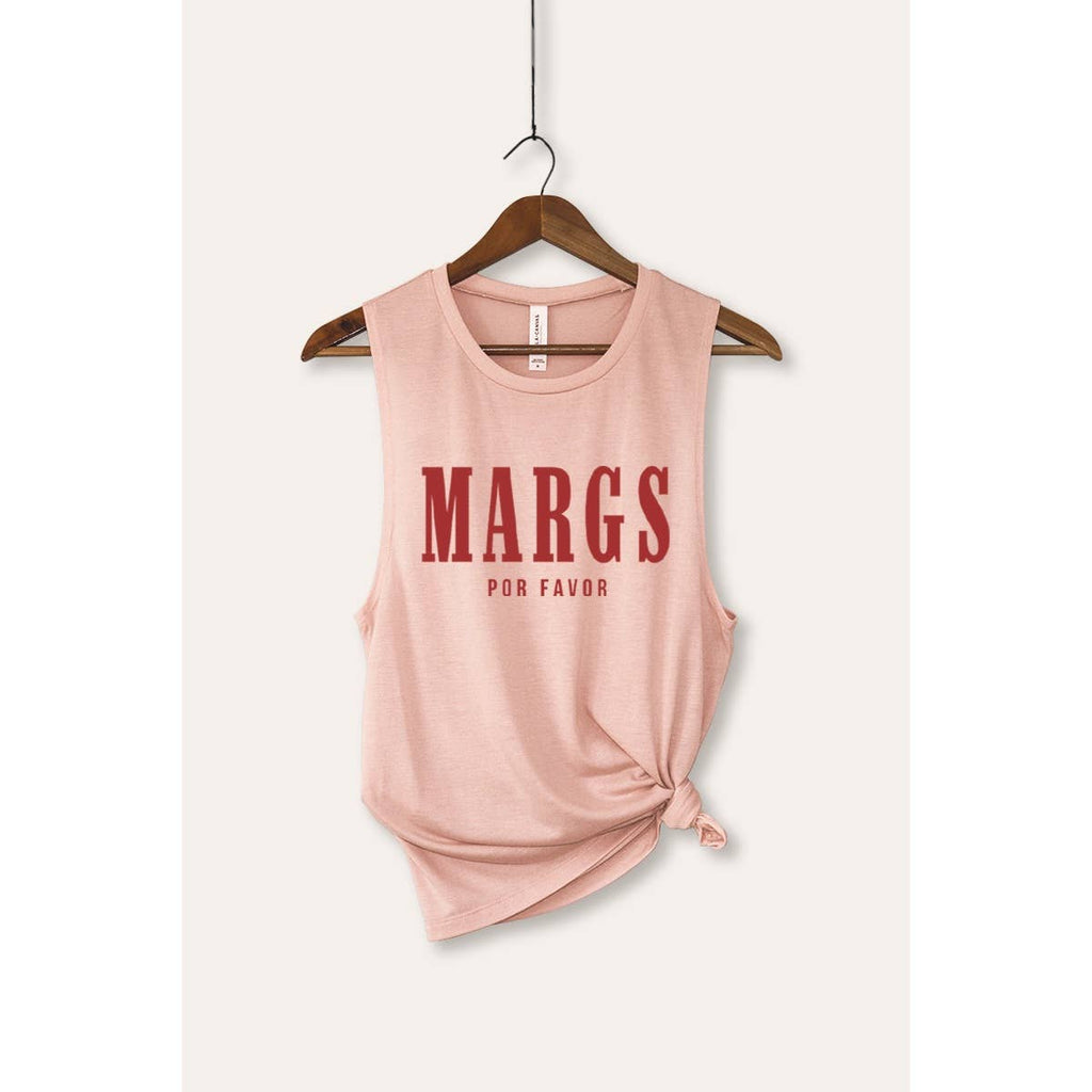 Margs Por Favor Typography Women's Jersey Tank Top