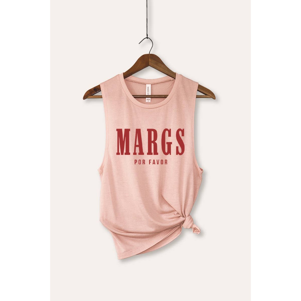 Margs Por Favor Typography Women's Jersey Tank Top
