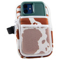 Brown and White Cow Print Tumbler ZIPPER POUCH