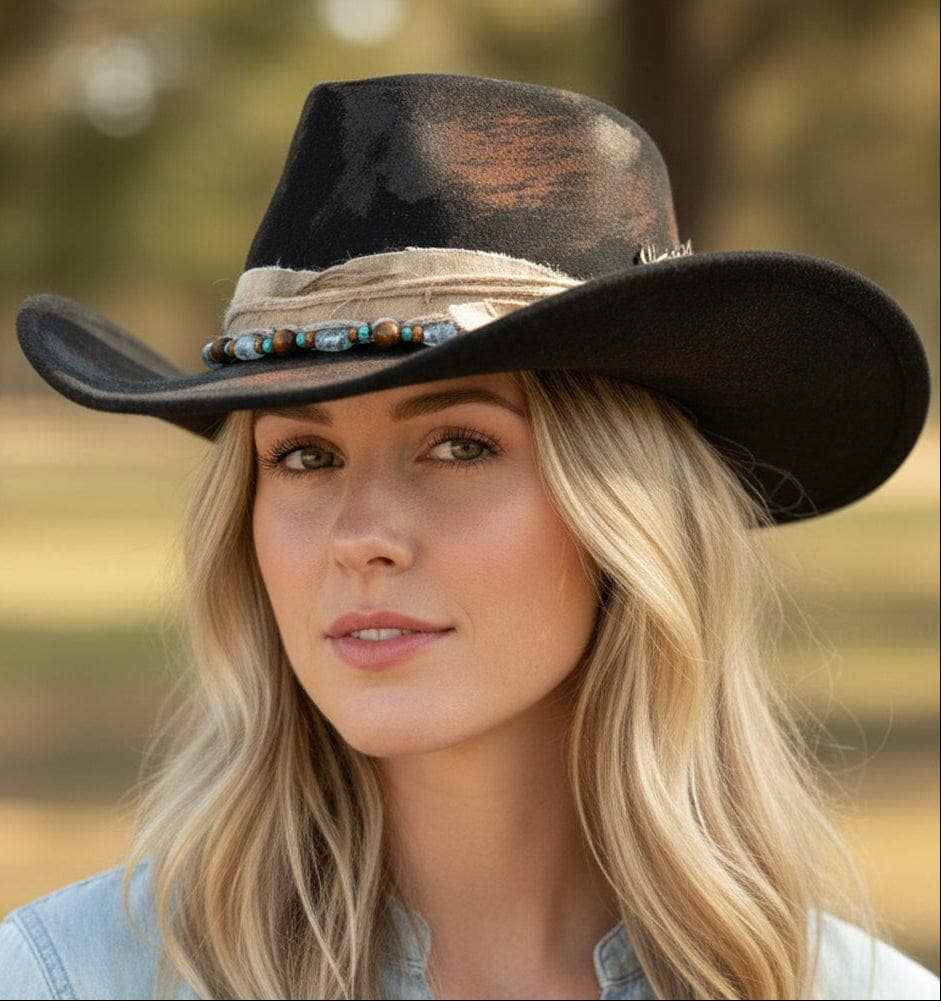 MH0274 Vintage Shapeable Cowboy/Fedora Hat