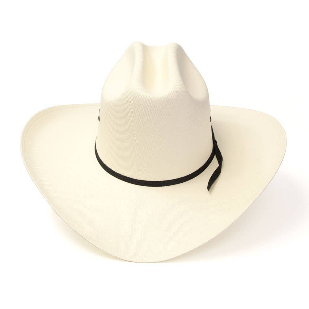 Natural Straw Western Cattleman Hat