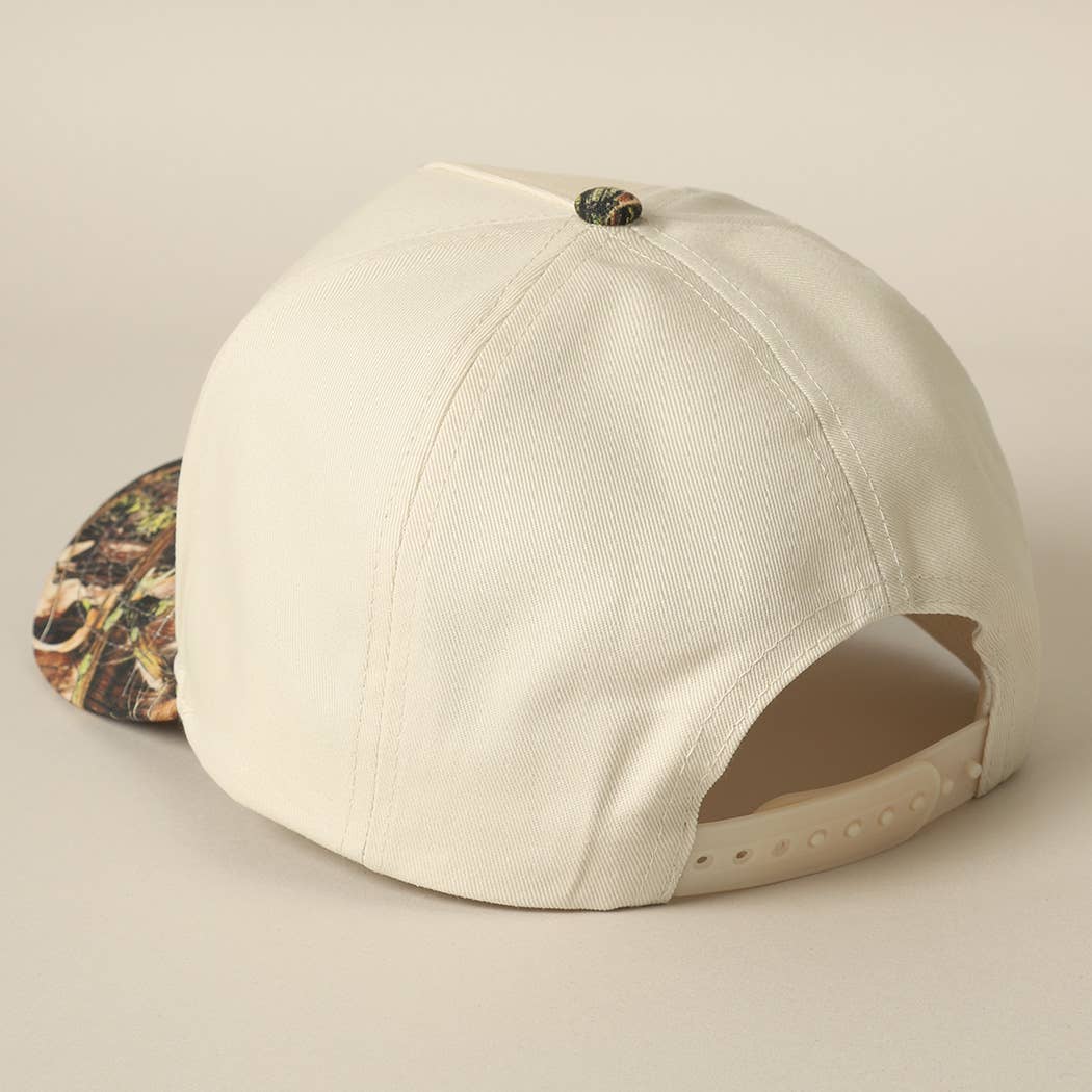 You Look Like You Love Me Embroidery Camo Trucker