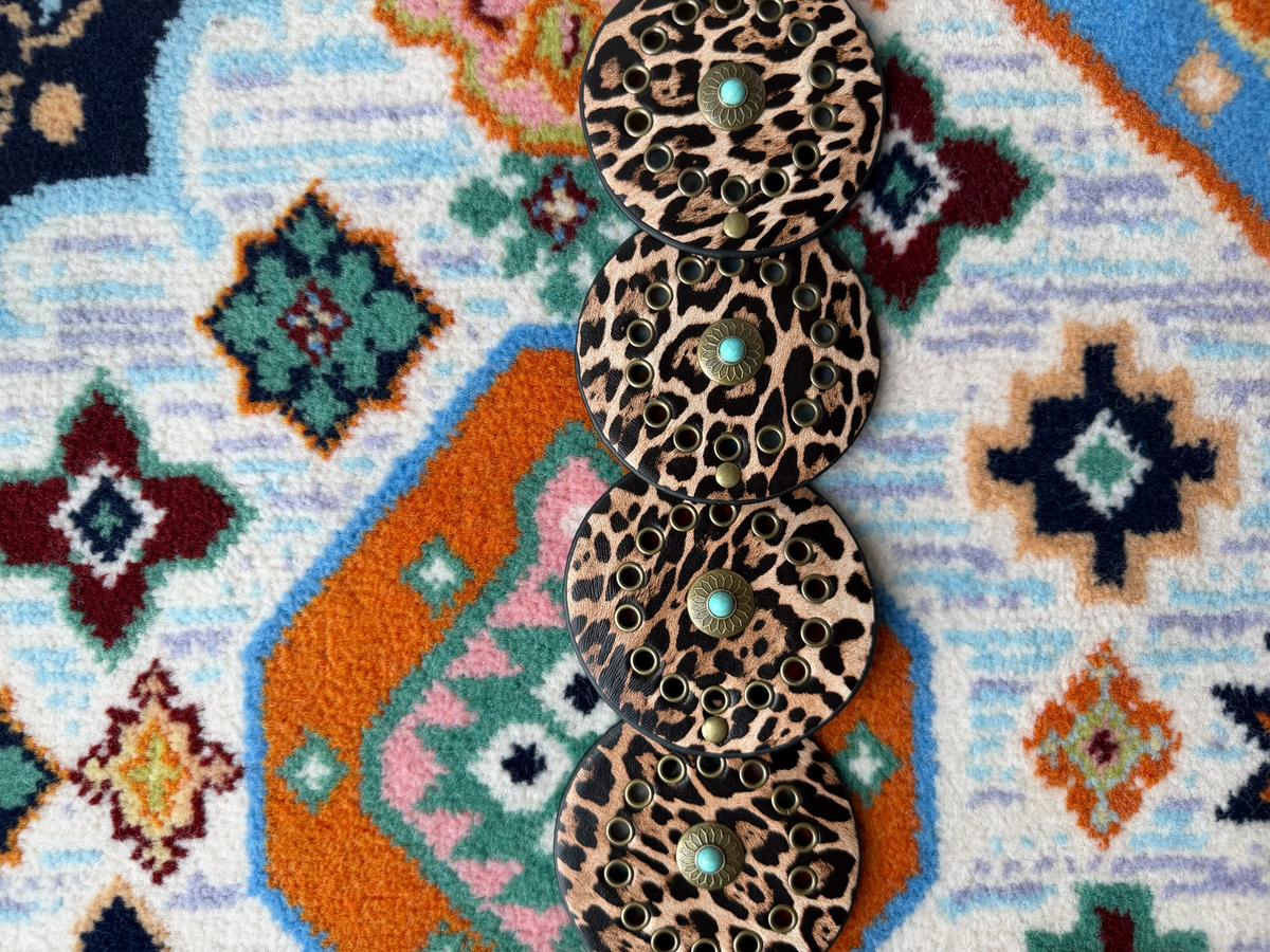 Western Boho Adjustable Disc Belt
