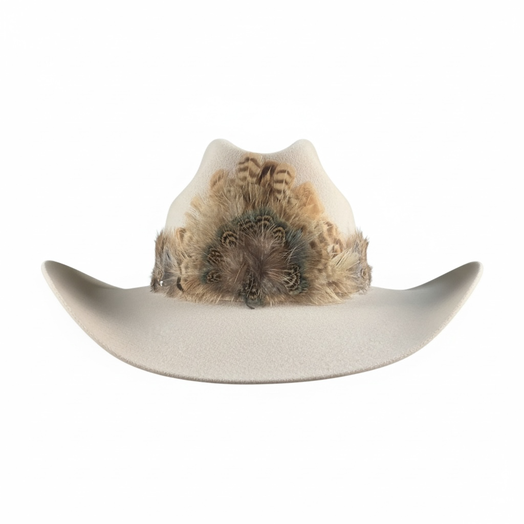 Boho Western Feather Hat Band