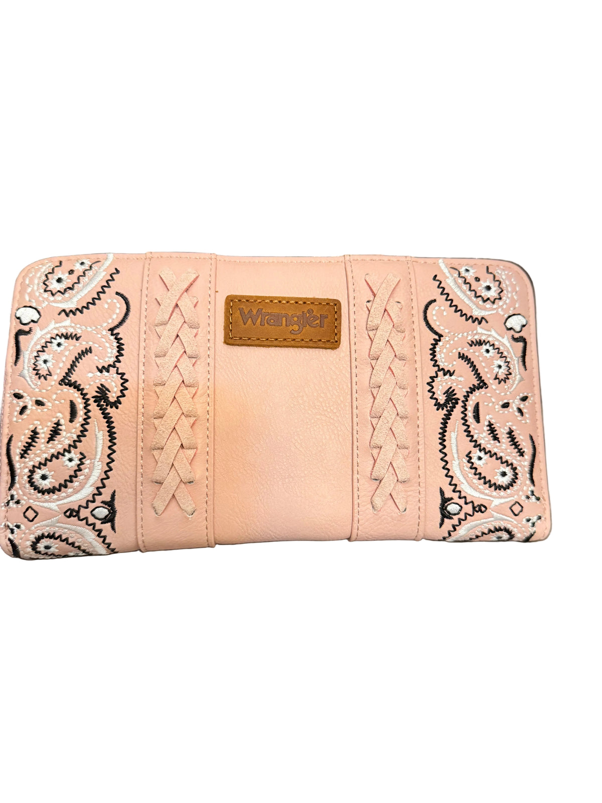 Wrangler Braided Paisley Bandana Wallet