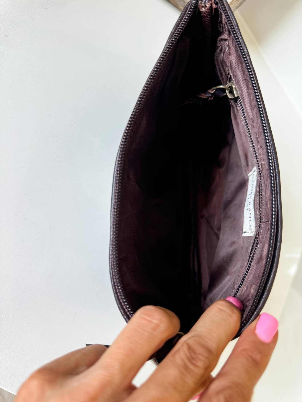 Western Cowhide Makeup Bag Travel