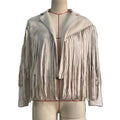 Crop Western Cowgirl Faux Suede Tassel Jacket