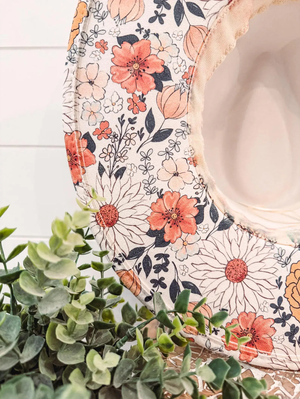Floral Print Hat