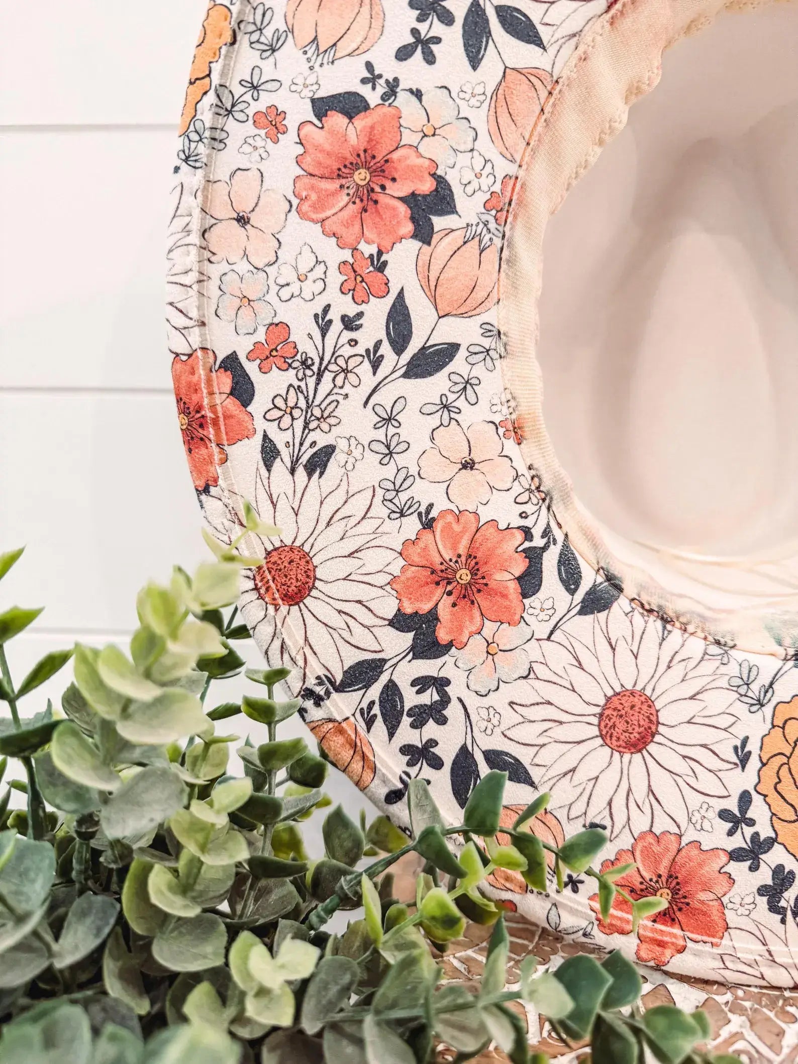 Floral Print Hat