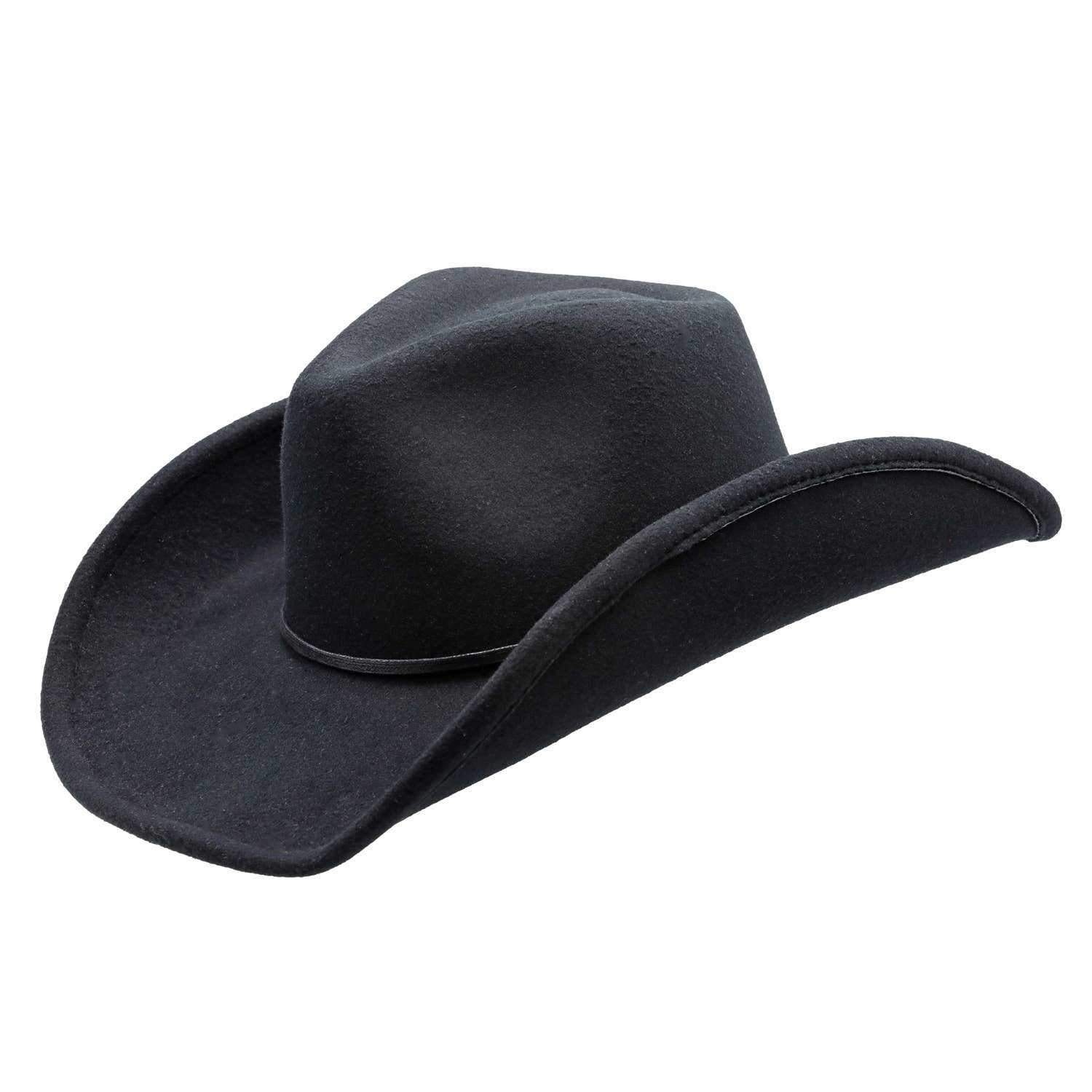 Hugh Ultra Poly Felt Western Drifter Hat