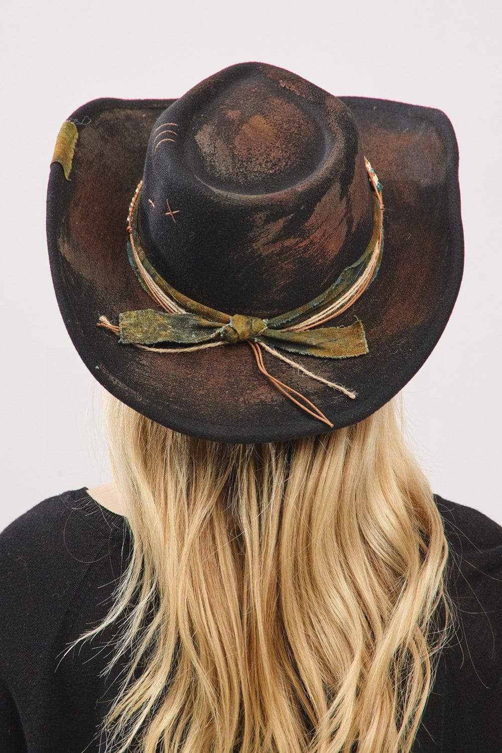 MH0236 Patrice Heritage Worn Shapable Cowboy/Fedora Hat