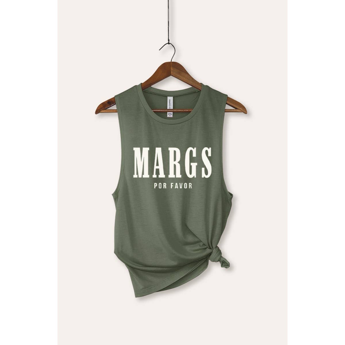 Margs Por Favor Typography Women's Jersey Tank Top