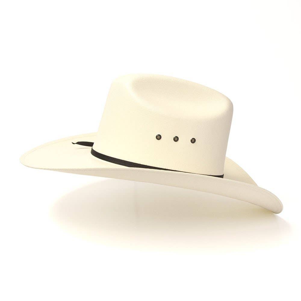 Natural Straw Western Cattleman Hat