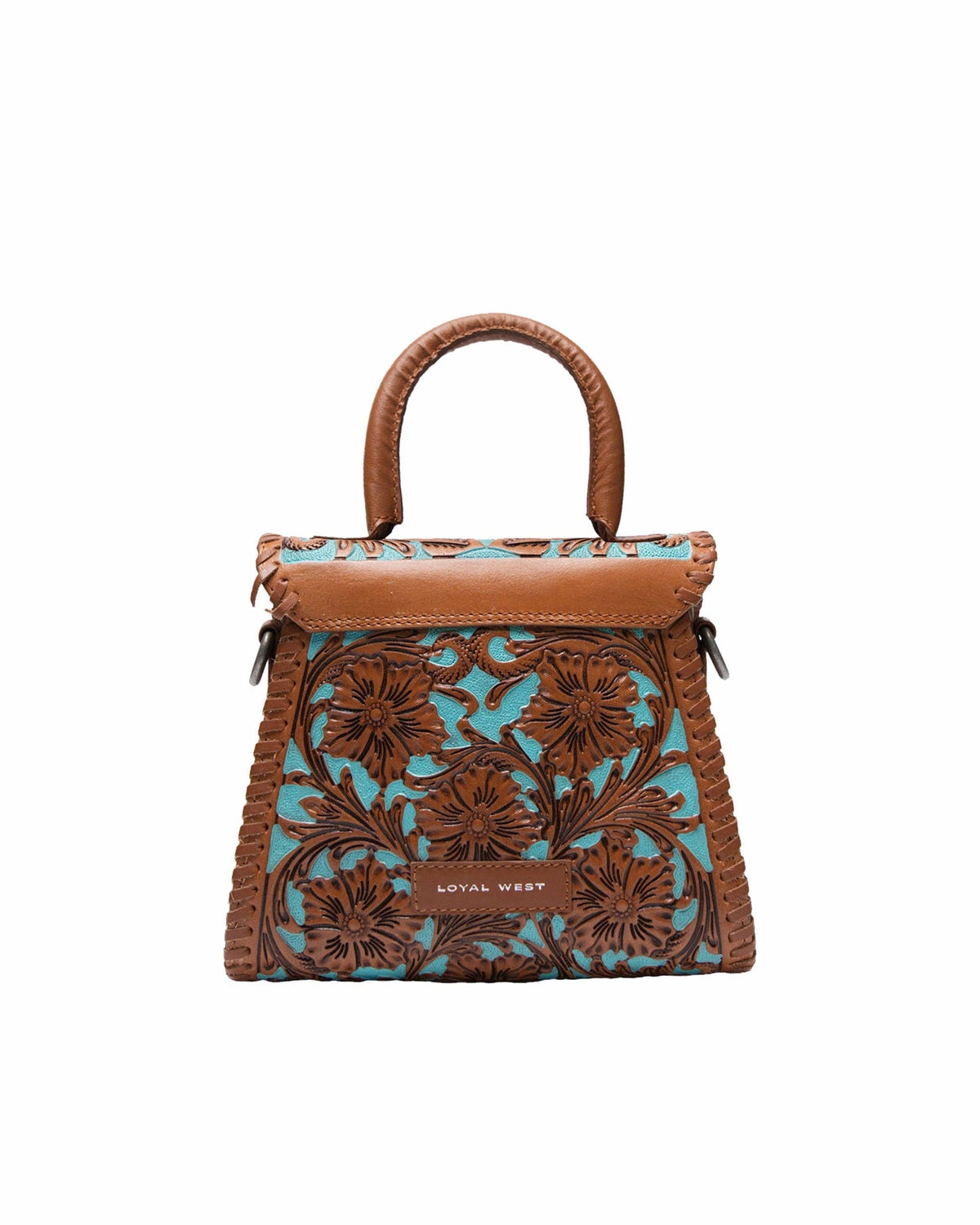 Myra Loyal West Leon Mini Handle Purse - Whiskey & Water