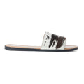 Myra Bags Hairon Cowhide Western Silver Studded Flats