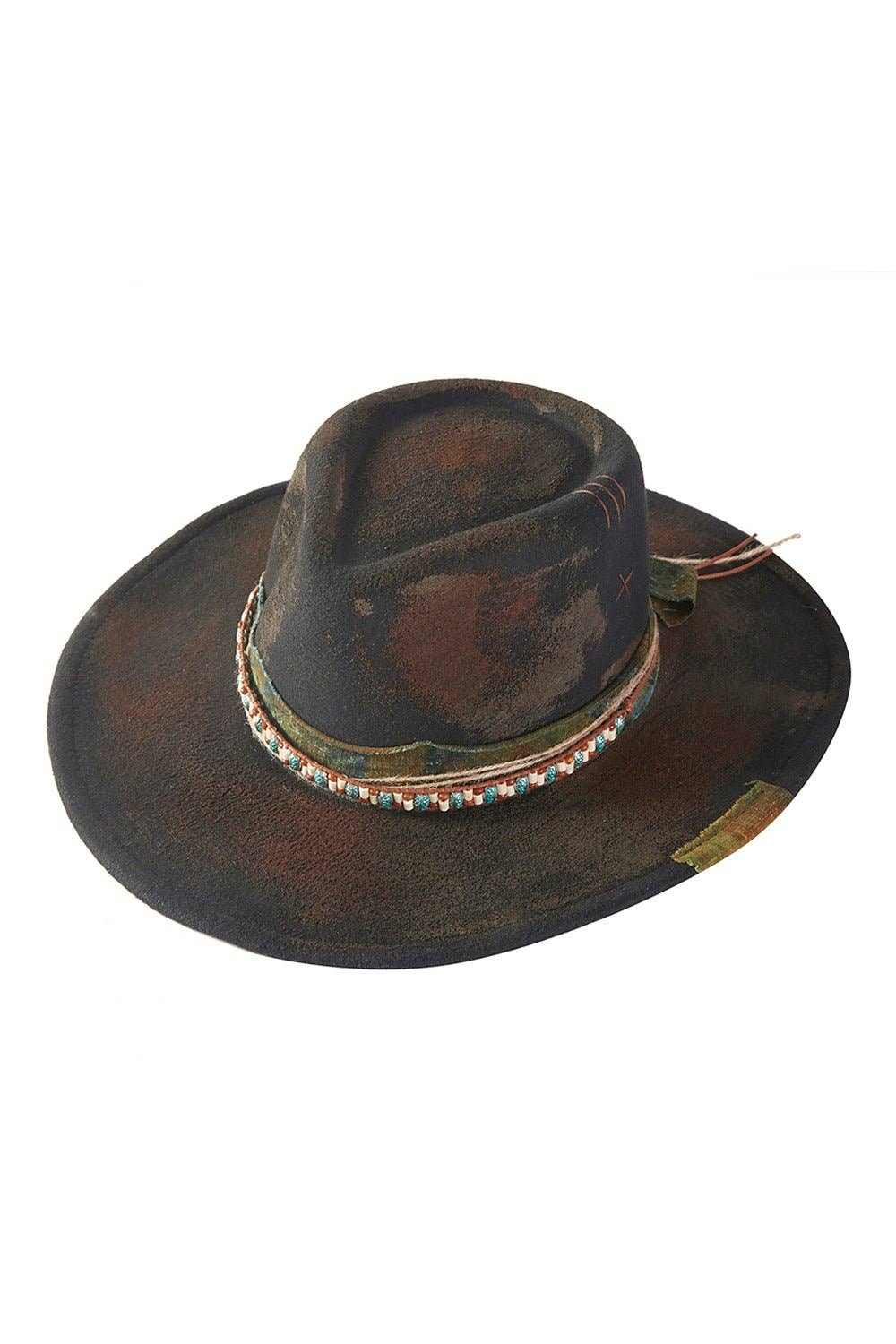 MH0236 Patrice Heritage Worn Shapable Cowboy/Fedora Hat