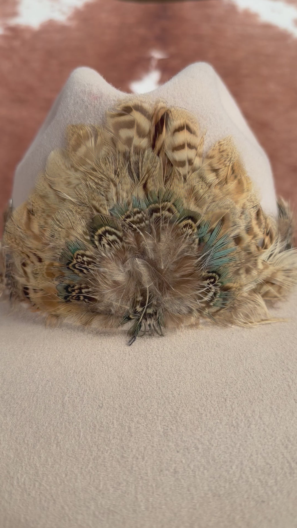 Boho Western Feather Hat Band
